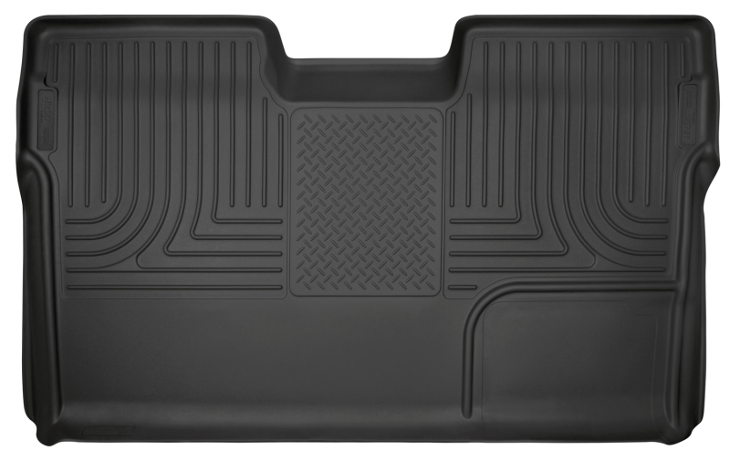 Ford F-150 Floor Liner - Rear - Husky Liners - WeatherBeater - Black - `09-`12